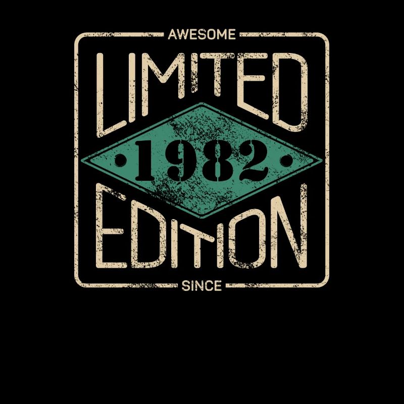 Awesome Since 1982 Retro Vintage Design