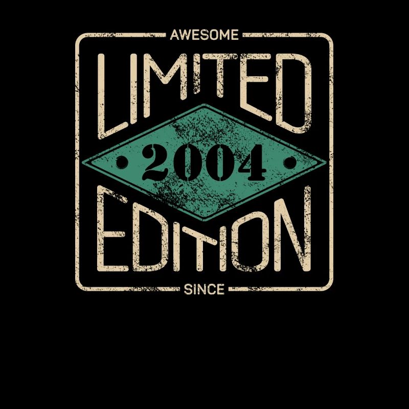 Awesome Since 2004 Retro Vintage Design