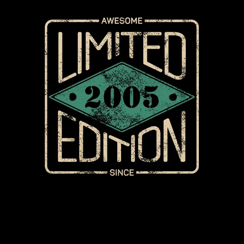 Awesome Since 2005 Retro Vintage Design