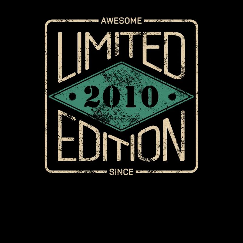 Awesome Since 2010 Retro Vintage Design