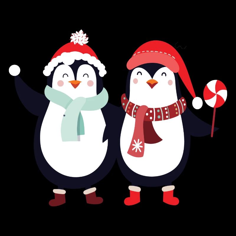 doux pingouins Noël