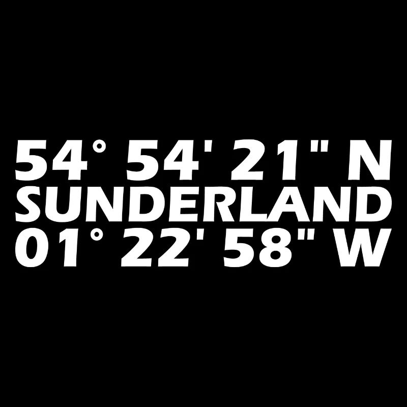 Coordonnées de Sunderland