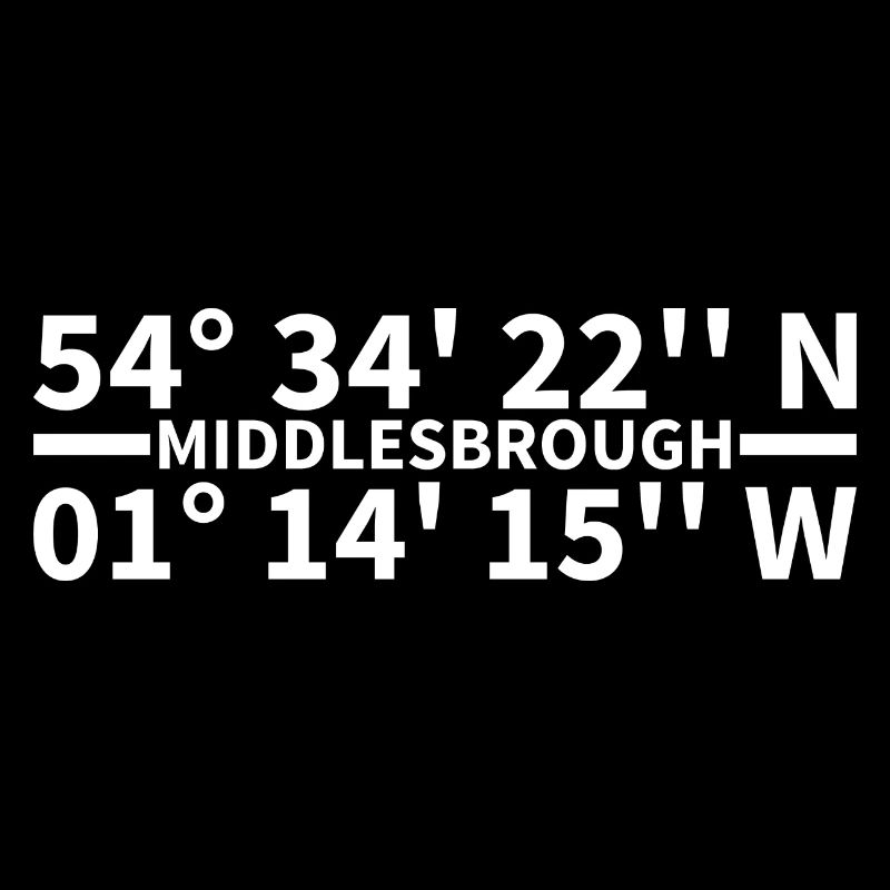 Coordonnées de Middlesbrough