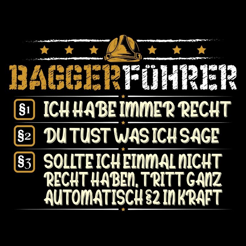 Baggerführer Baumaschinist Baumaschine Baustelle