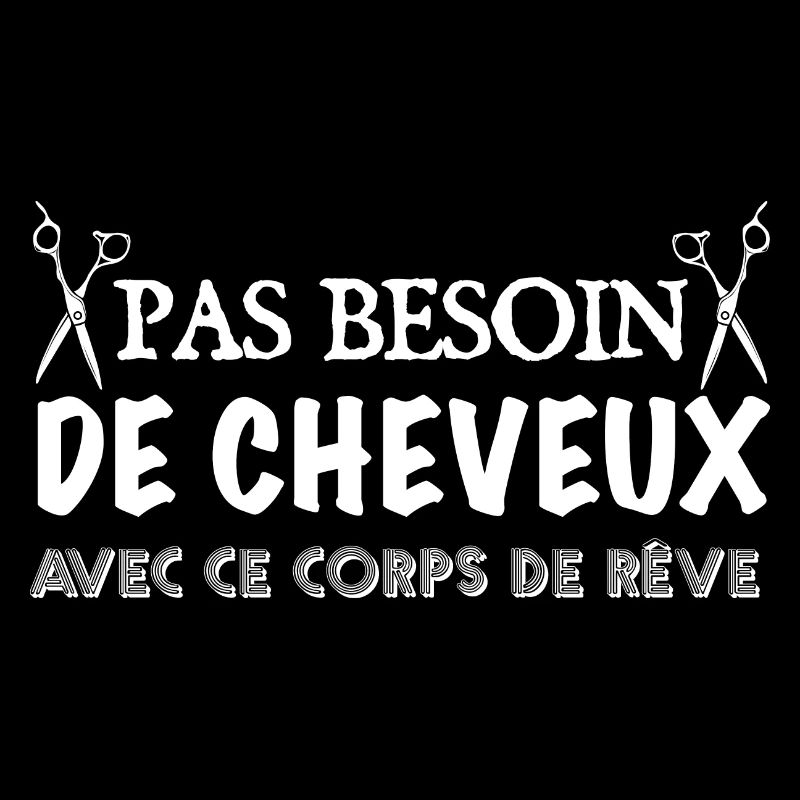Pas besoin de cheveux avec ce corps de rêve
