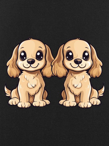 Cocker Spaniel Hund Comic