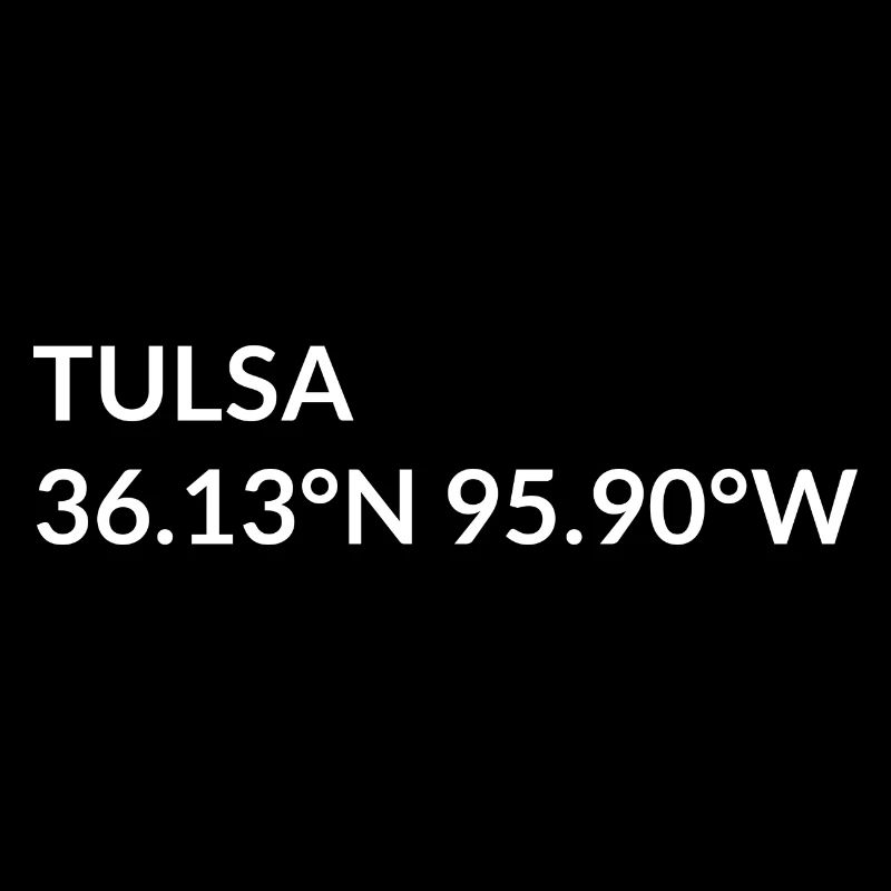 Tulsa, Oklahoma, USA Coordinates