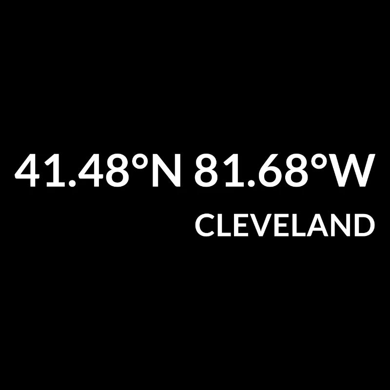 Cleveland, Ohio, USA Coordinates