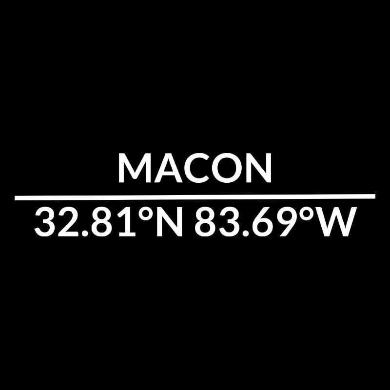Macon Georgia USA Coordinates