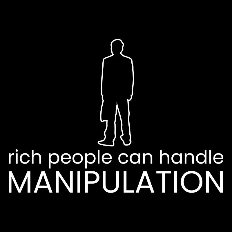 reiche Leute mit Manipulation umgehen