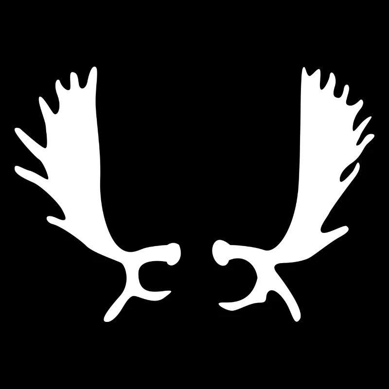 Geweih Hörner Elch Hirsch Jagd Trophäe Souvenir