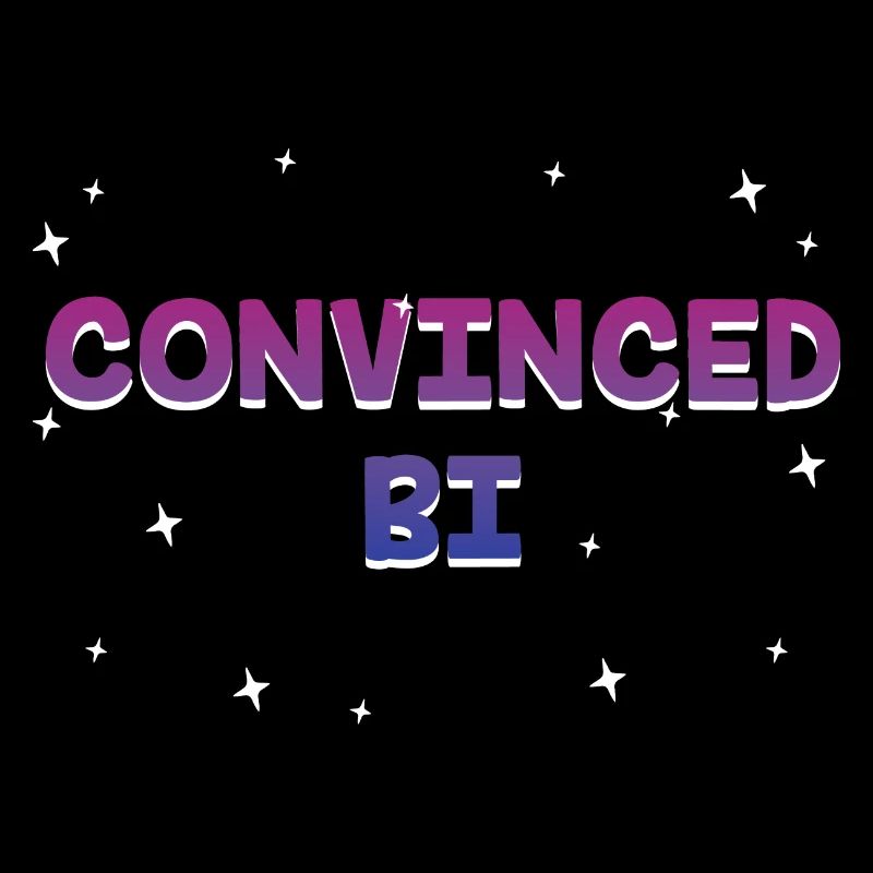 Convinced Bi Bisexual LGBTQ Bi Pride LGBT Pride