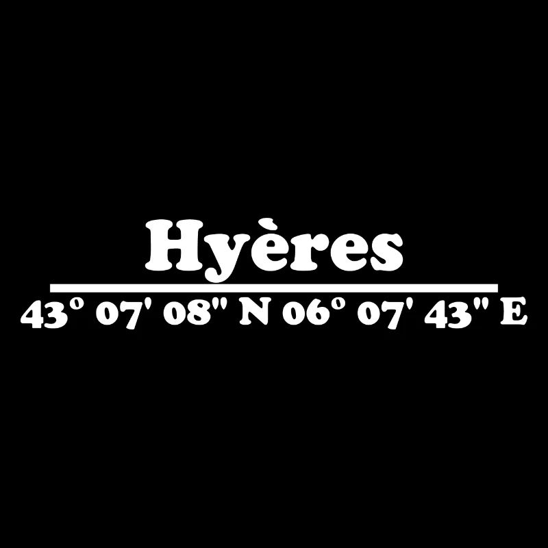 Coordonnées de Hyères