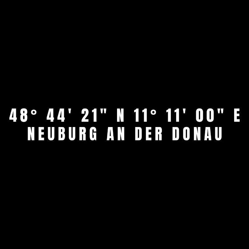 Neuburg an der Donau Bavaria Coordinates