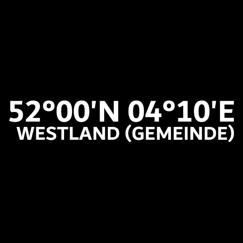 Westland (municipality) Coordinates