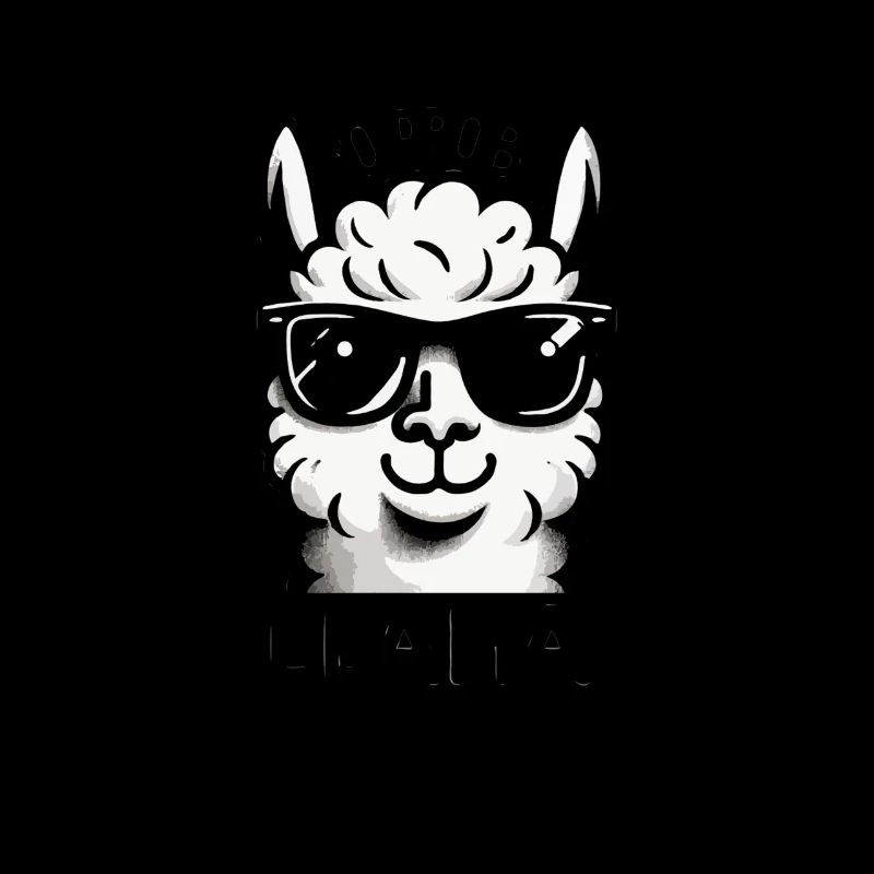 Cool Alpaka Sonnenbrille Design