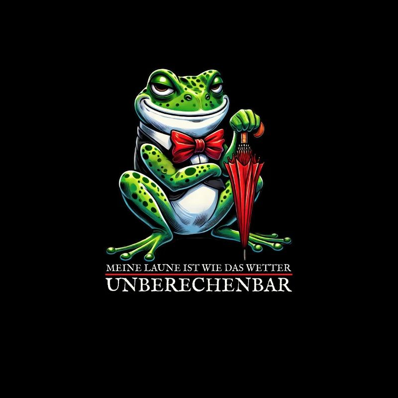 Frog Capricious as the weather