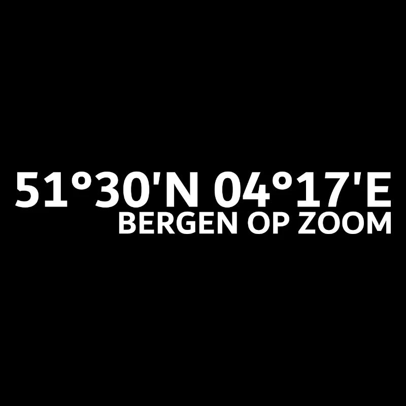Bergen op Zoom Coordonnées