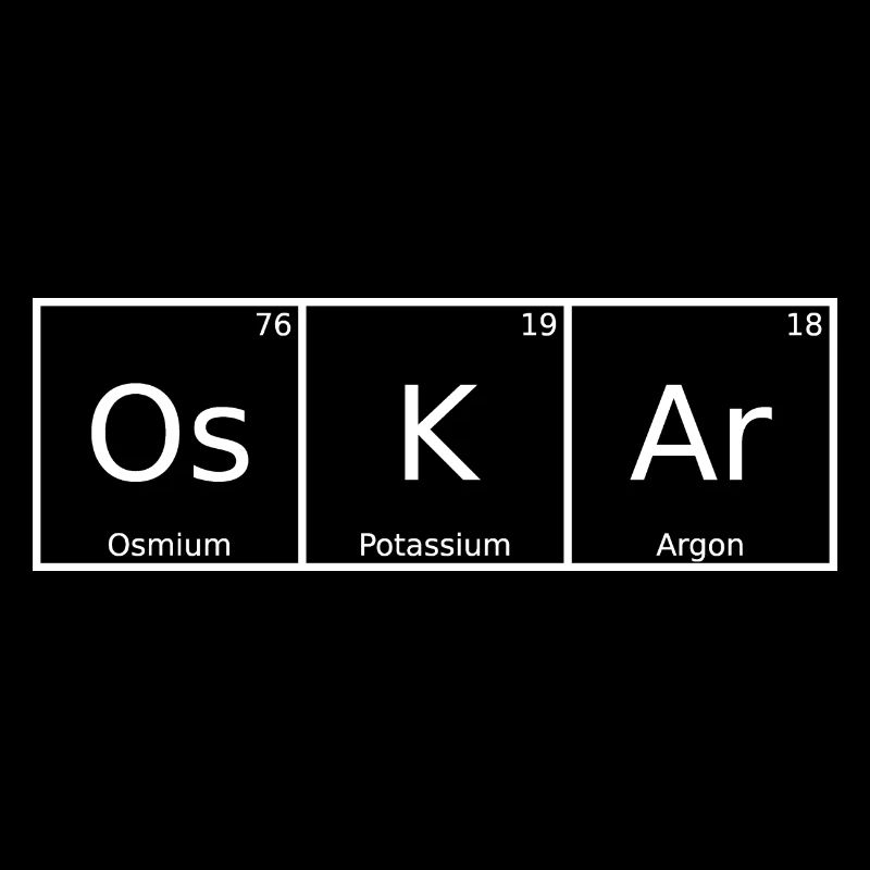Oskar Nom Prénom Chimie Tableau périodique Éléments