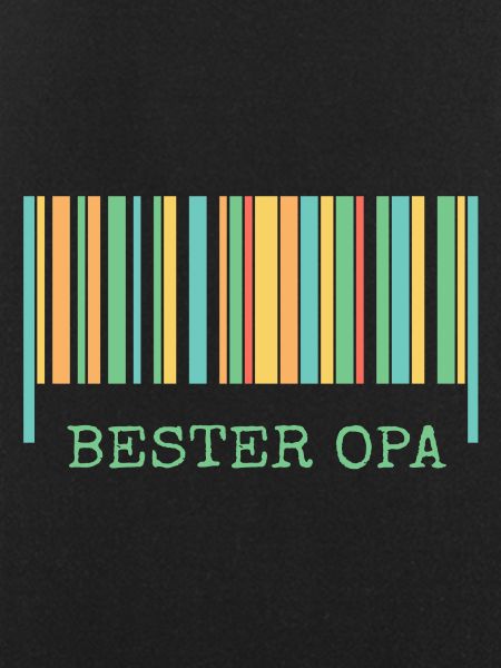 Strichcode Bester Opa