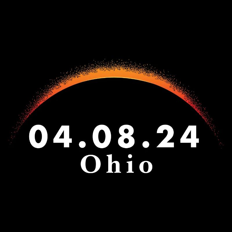Total Solar Eclipse Path of Totality Ohio April 8