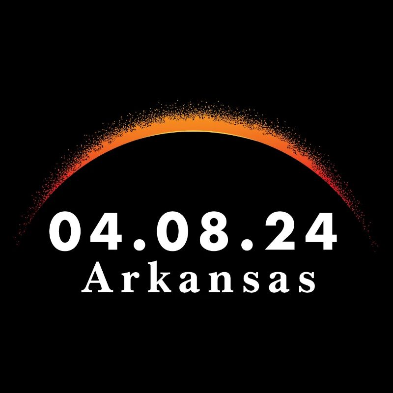 Total Solar Eclipse Path of Totality Arkansas
