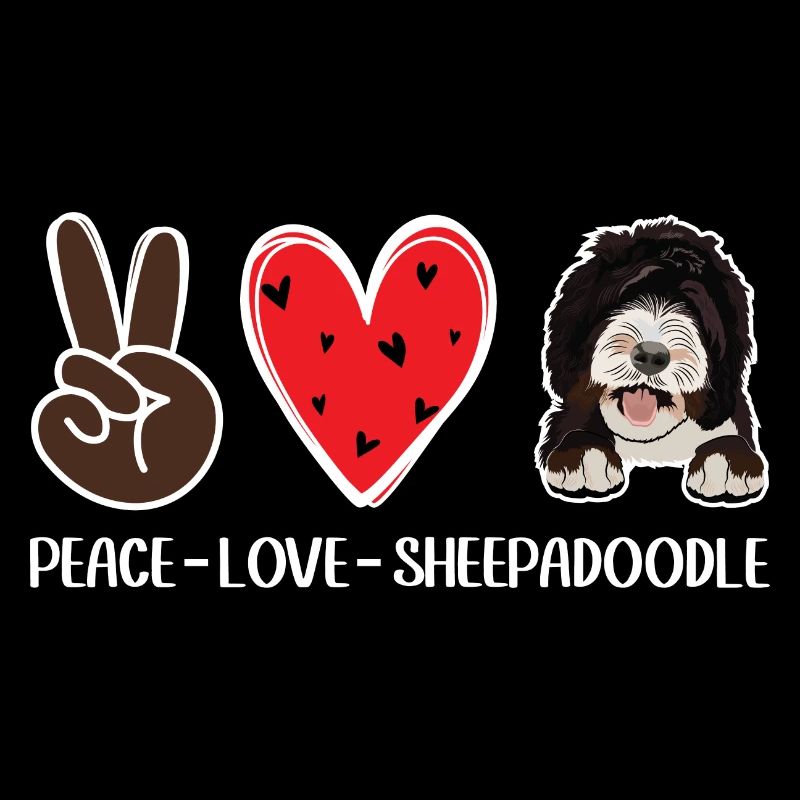 Sheepadoodle Doodle Hund