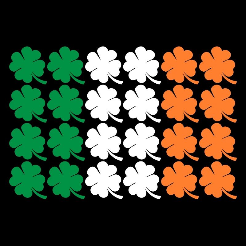 Fête de la Saint-Patrick Irlande Drapeau Clover Cadeau