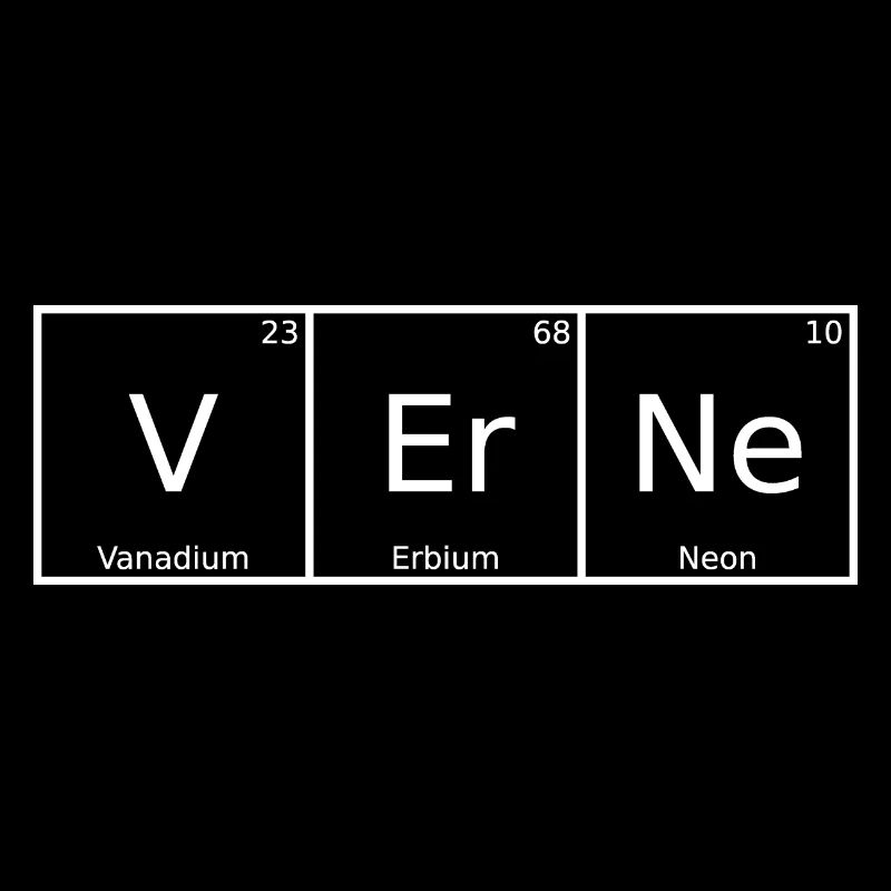 Verne Surname First Name Chemistry Periodic Table Elements