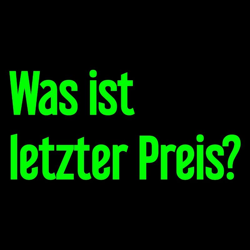 Was ist letzter Preis?