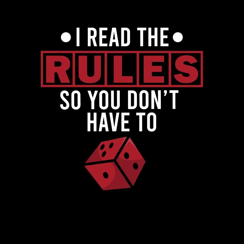 Boardgame Addict Tabletop Game Rules Saying Gift
