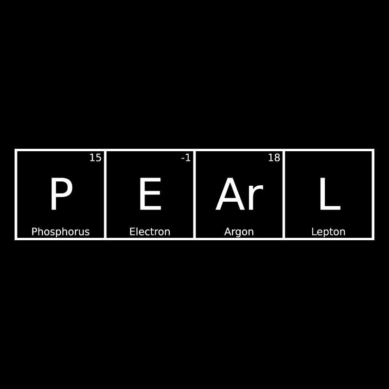 Pearl Nom Prénom Chimie Tableau périodique Éléments