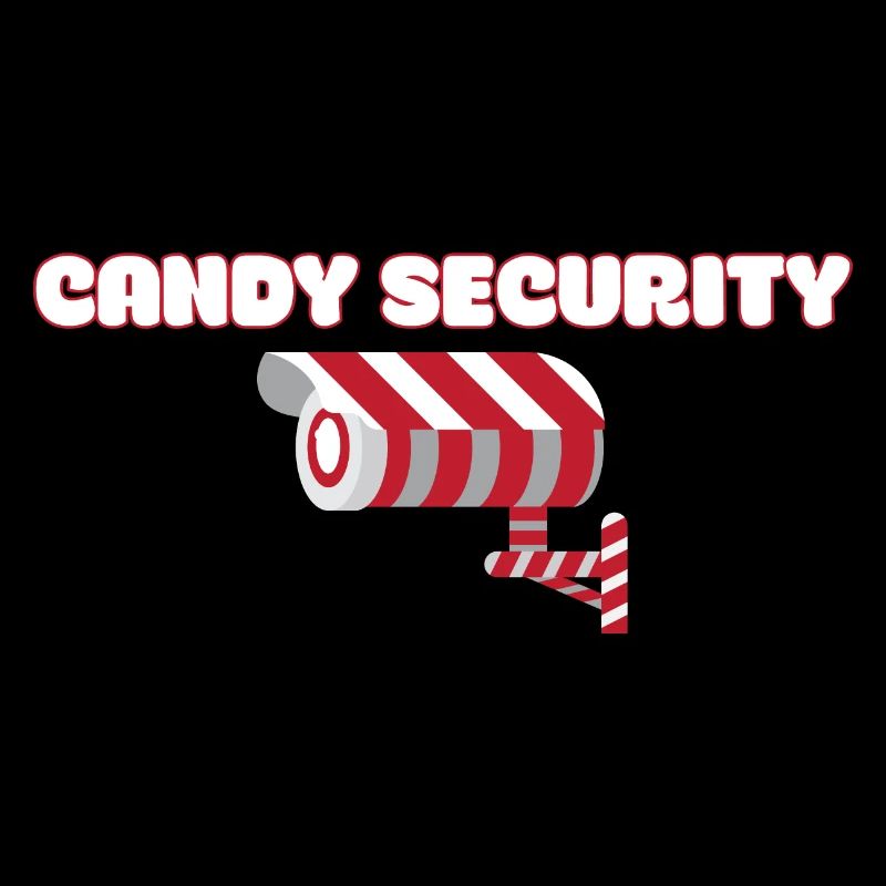 Candy Security Kids Parents Matching Anniversaire