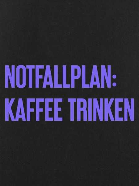 Coffee Contingency Plan