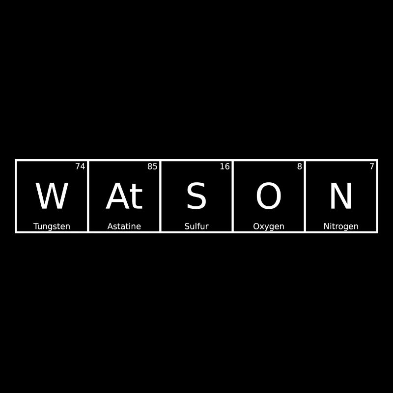 Watson Surname First name Chemistry Periodic Table Elements