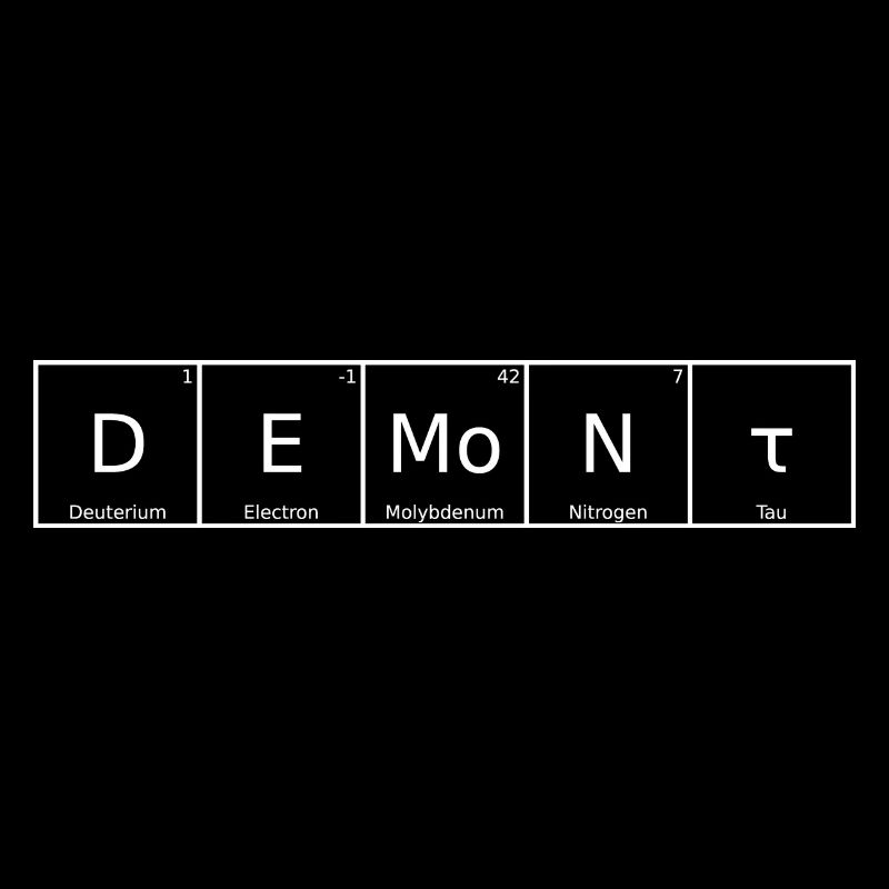 Demont Nom Prénom Chimie Tableau périodique Éléments