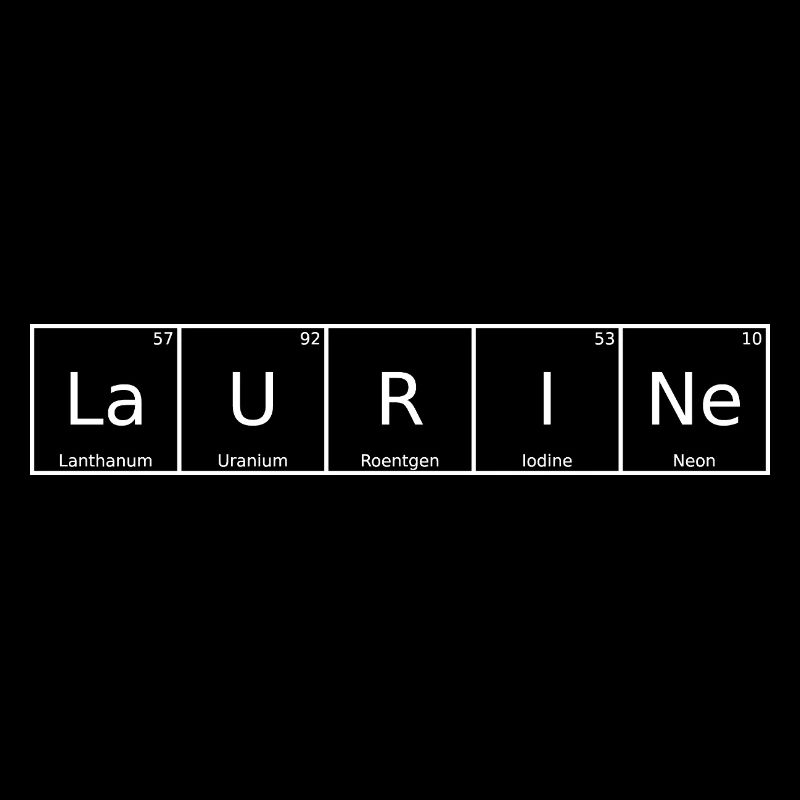Laurine Name First Name Chemistry Periodic Table Element