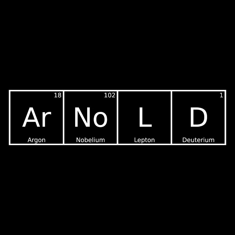 Arnold Name First Name Chemistry Periodic Table Elements