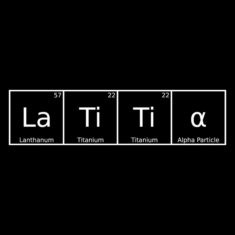 Latitia Name First Name Chemistry Periodic Table Element