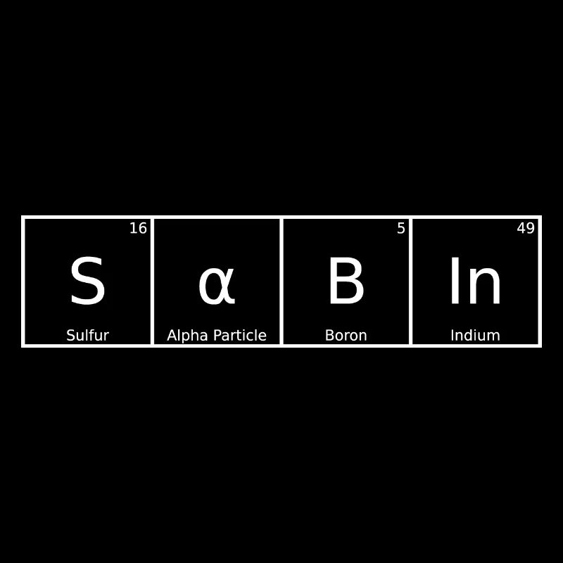 Sabin Name First Name Chemistry Periodic Table Elements