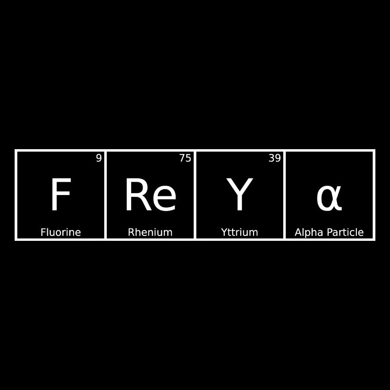 Freya Name First Name Chemistry Periodic Table Elements