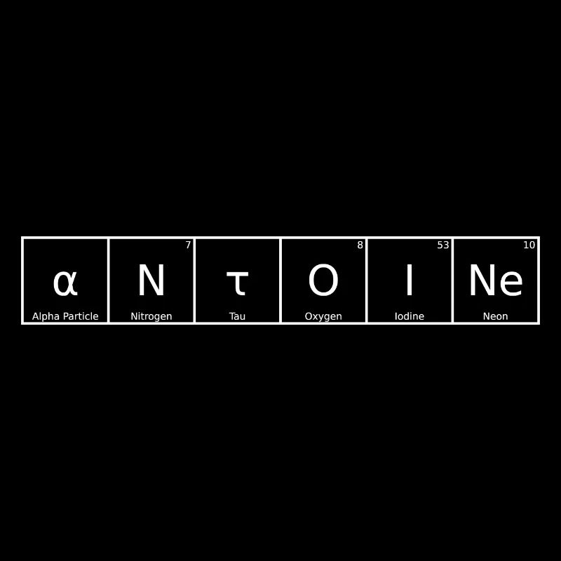 Antoine Surname First Name Chemistry Periodic Table Element