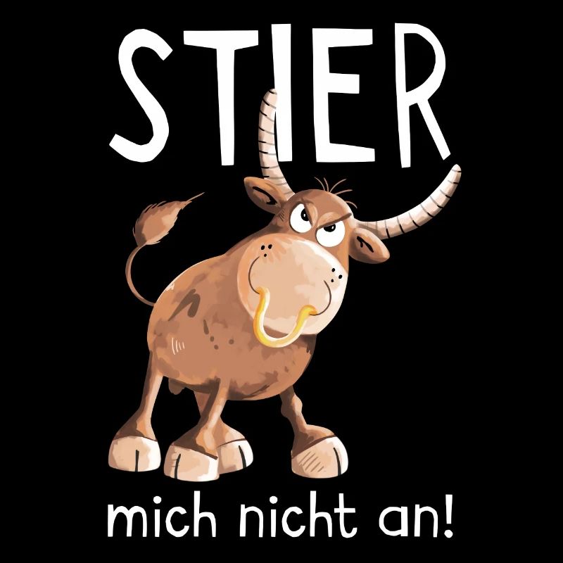 Stier mich nicht an - Bulle - Kuh - Comic