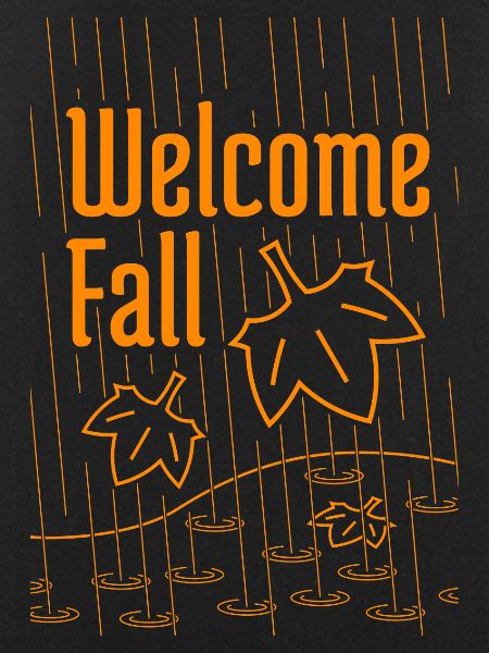 Welcome Fall