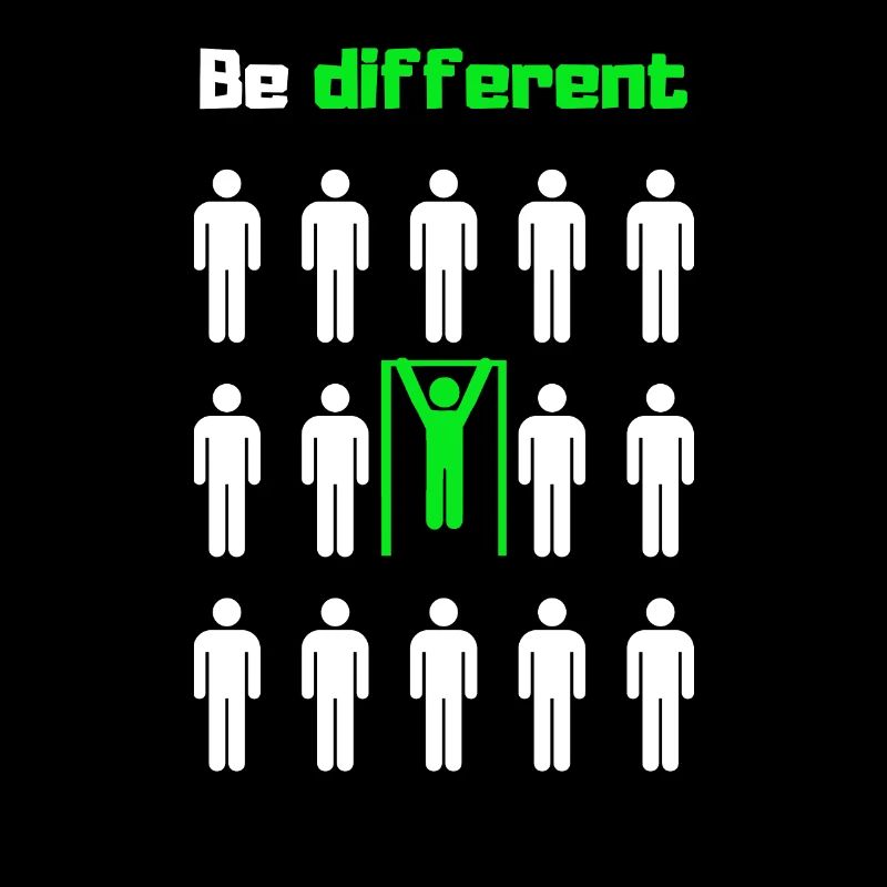 Soyez différent, entraînez-vous