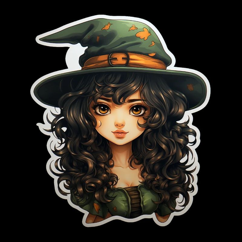 Halloween Witch I Cartoon Style I Witch