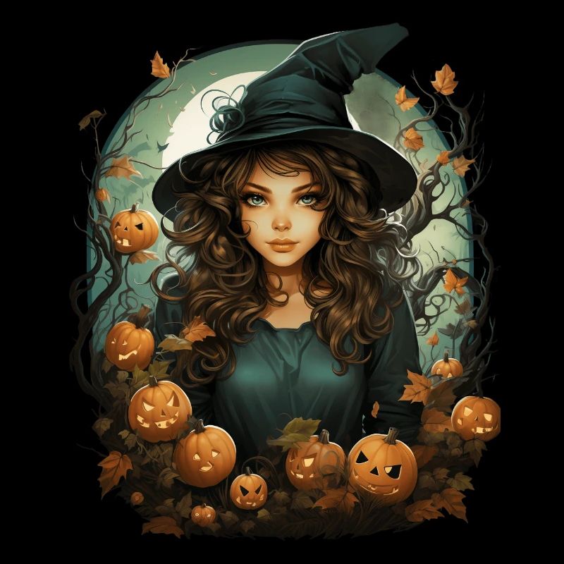Halloween Witch I Cartoon Style I Witch