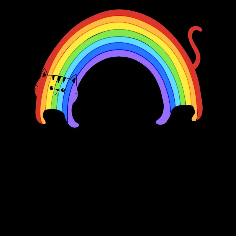 Regenbogen-Katze