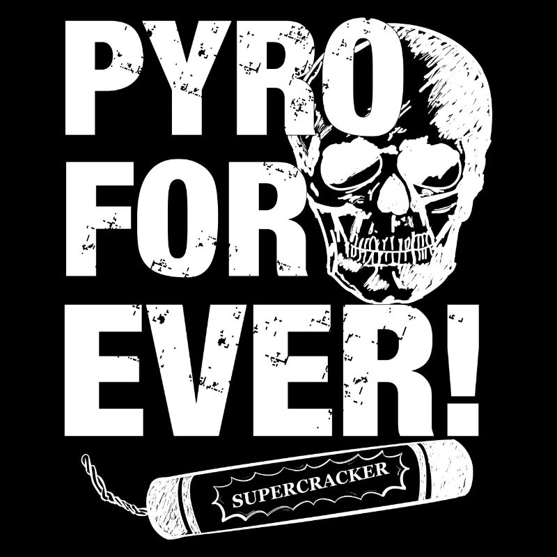 Crâne de pétard pyro