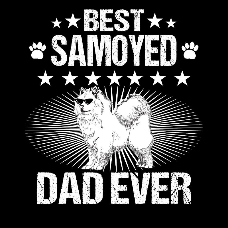 Samoyed Samoyed Dad Dad Dog Dogs